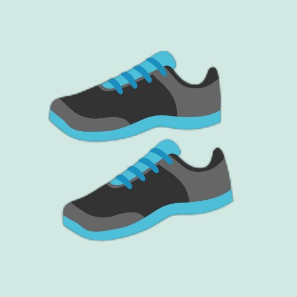 illustration of a pair of sneakers