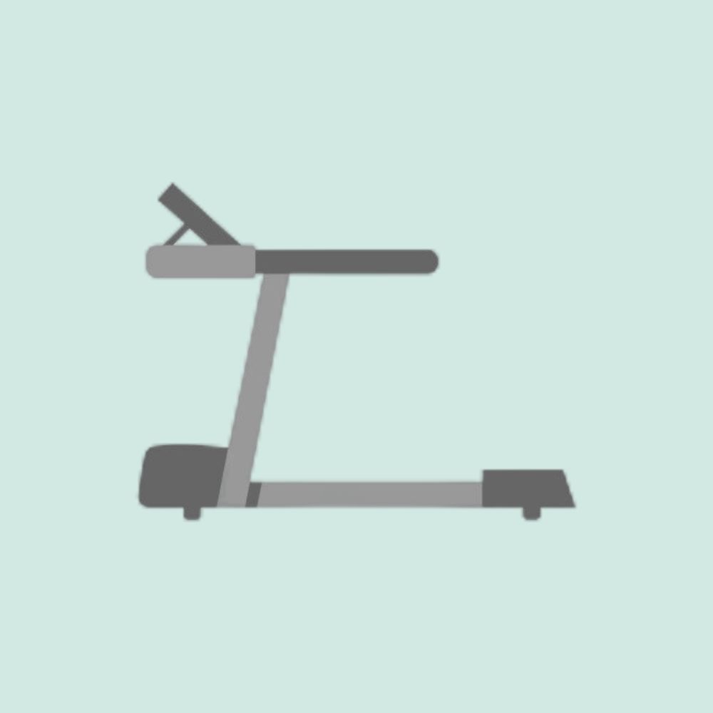 illustration of a treadmill 